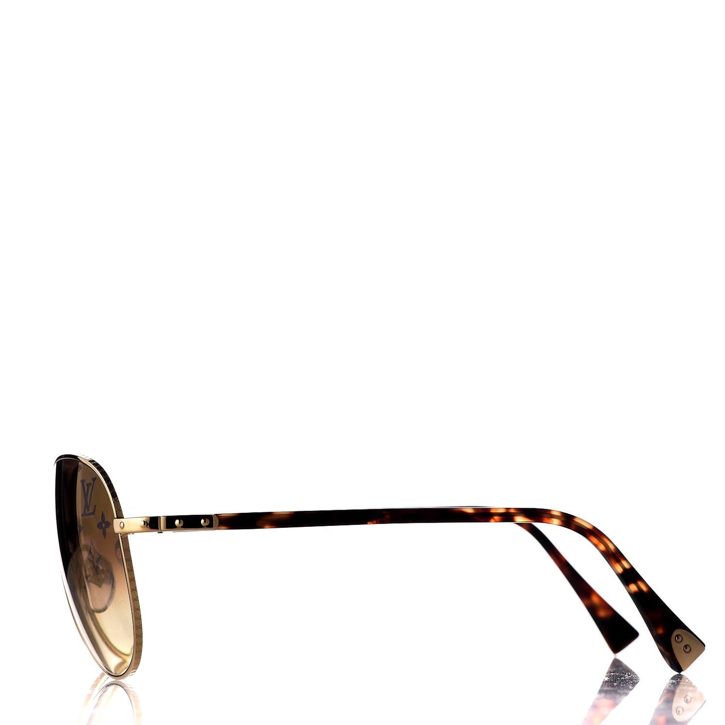 Conspiration Pilote Sunglasses Z0164U Gold