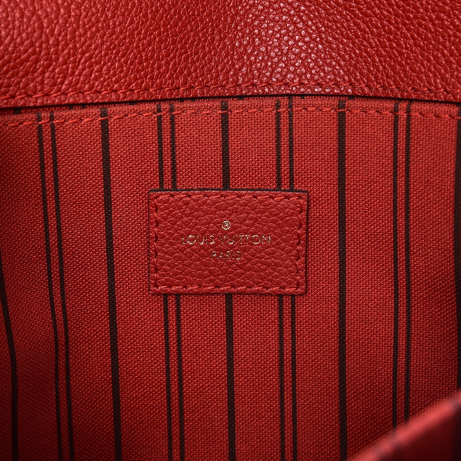 Louis Vuitton Empreinte Pochette Metis Scarlet 6 of 9