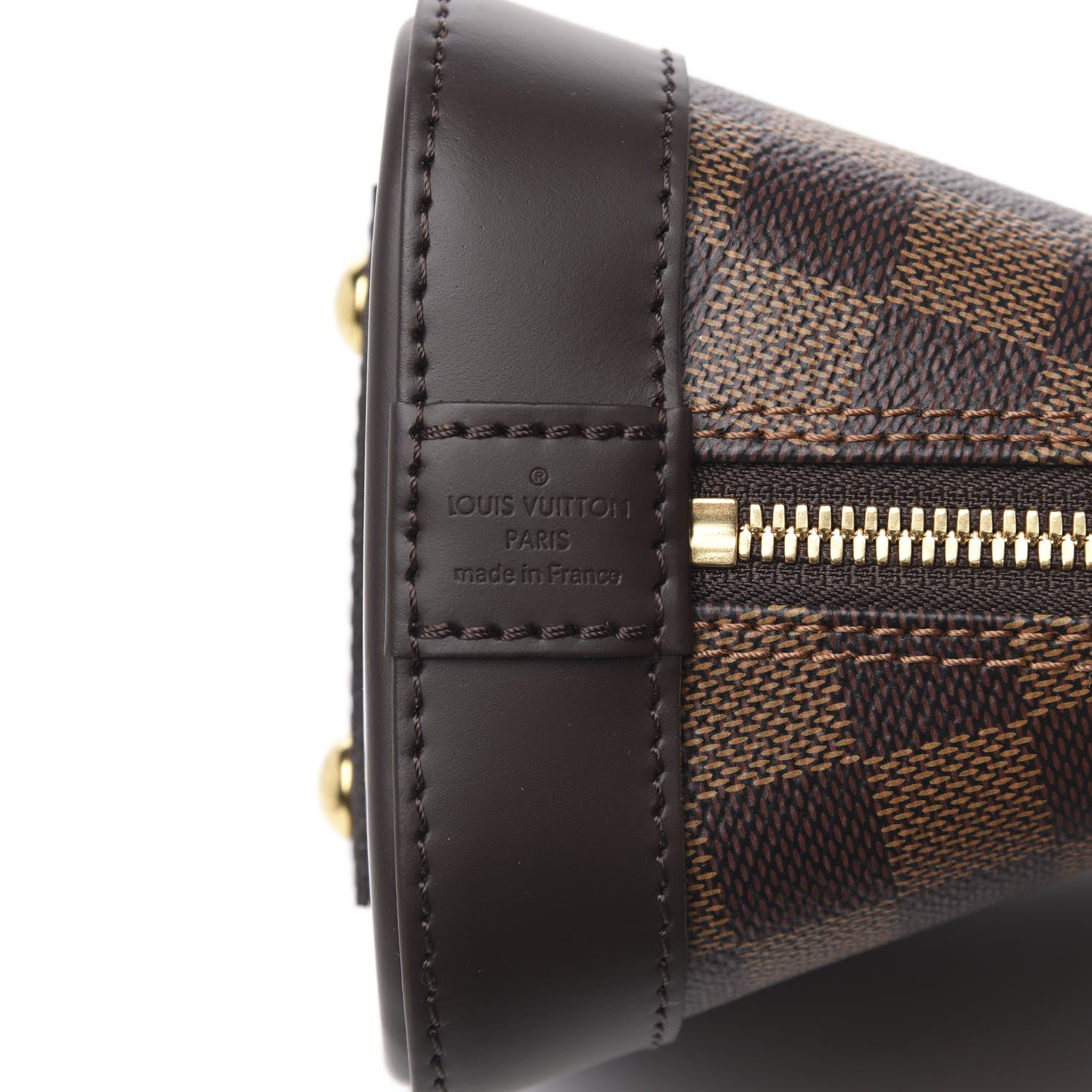Louis Vuitton Damier Ebene Alma BB 8 of 8