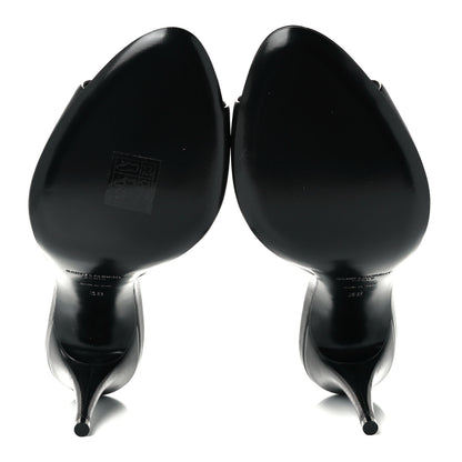 Saint Laurent Lambskin Sexy 95mm Pumps 38 Black 6 of 10
