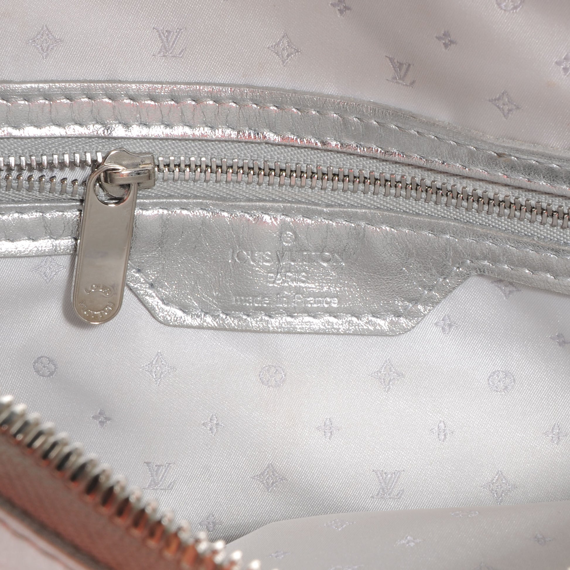Louis Vuitton Suhali Lockit PM Silver 6 of 8