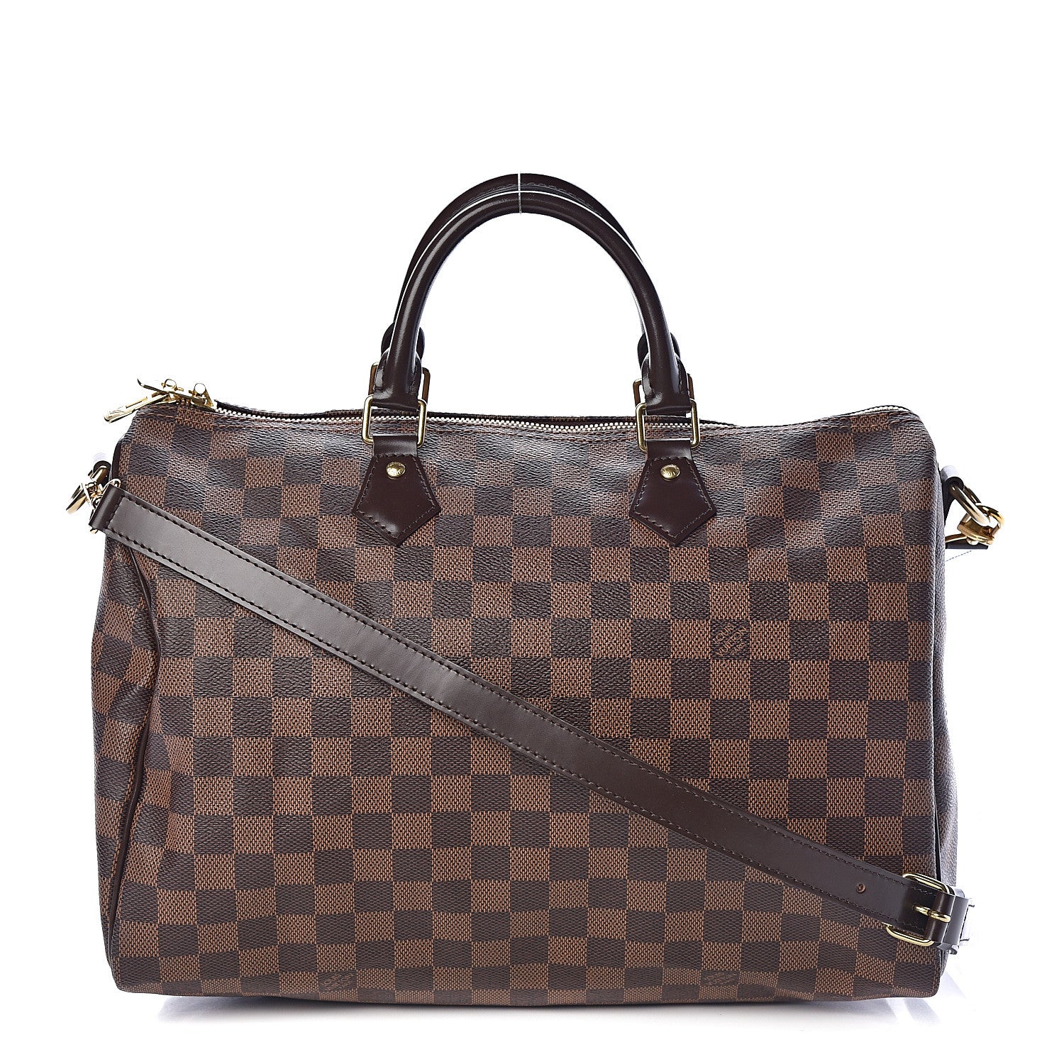 Louis Vuitton Damier Ebene Speedy Bandouliere 35 1 of 9