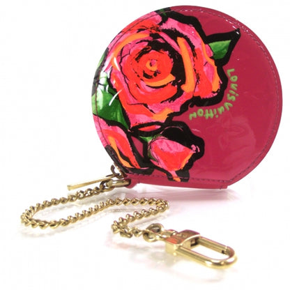 Louis Vuitton Vernis Roses Chapeau Coin Purse Rose Pop 1 of 7