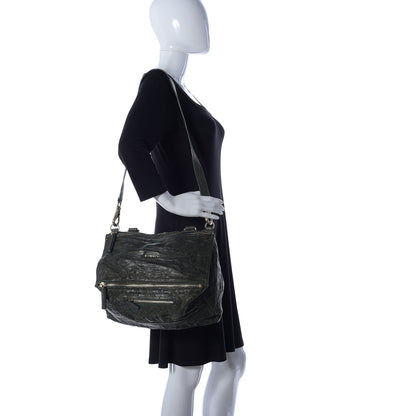 Givenchy Tumbled Sheepskin Medium Pandora Khaki 2 of 9
