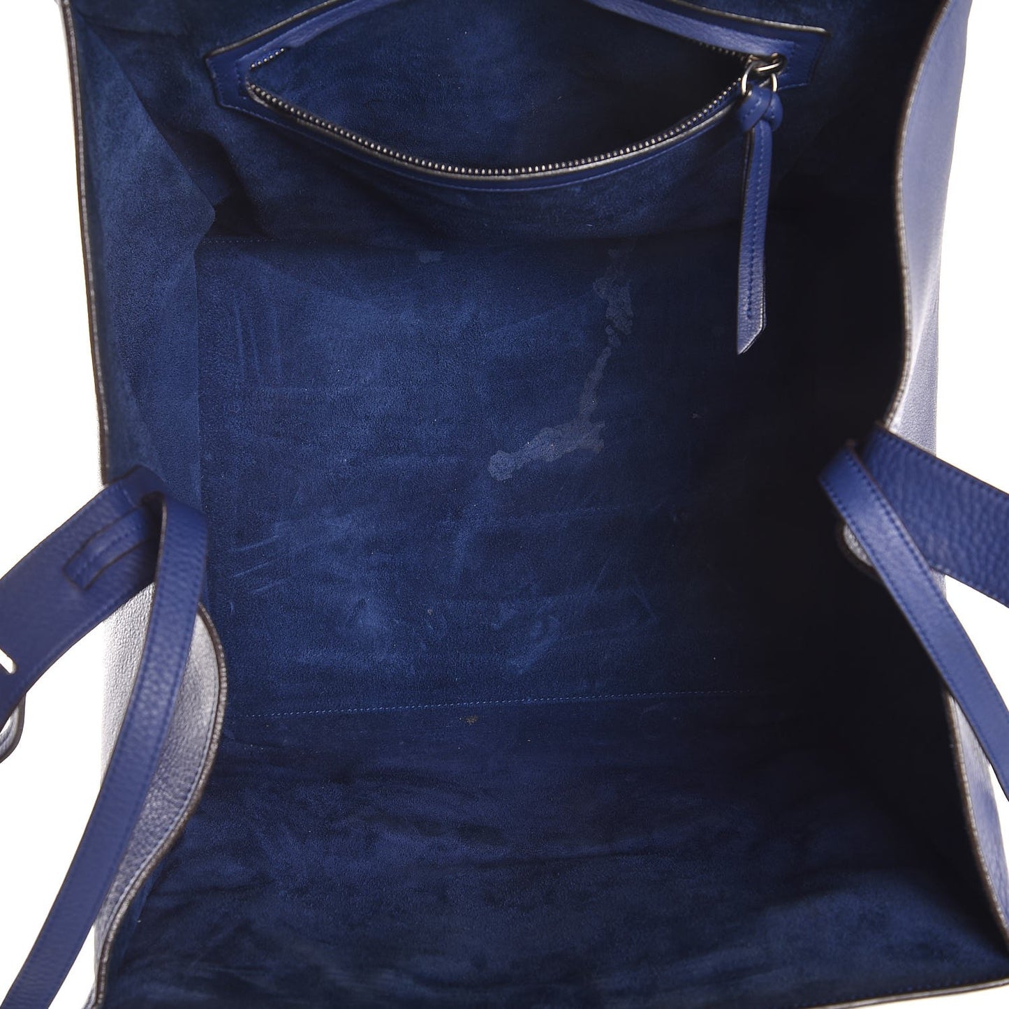 Supple Calfskin Medium Phantom Luggage Indigo