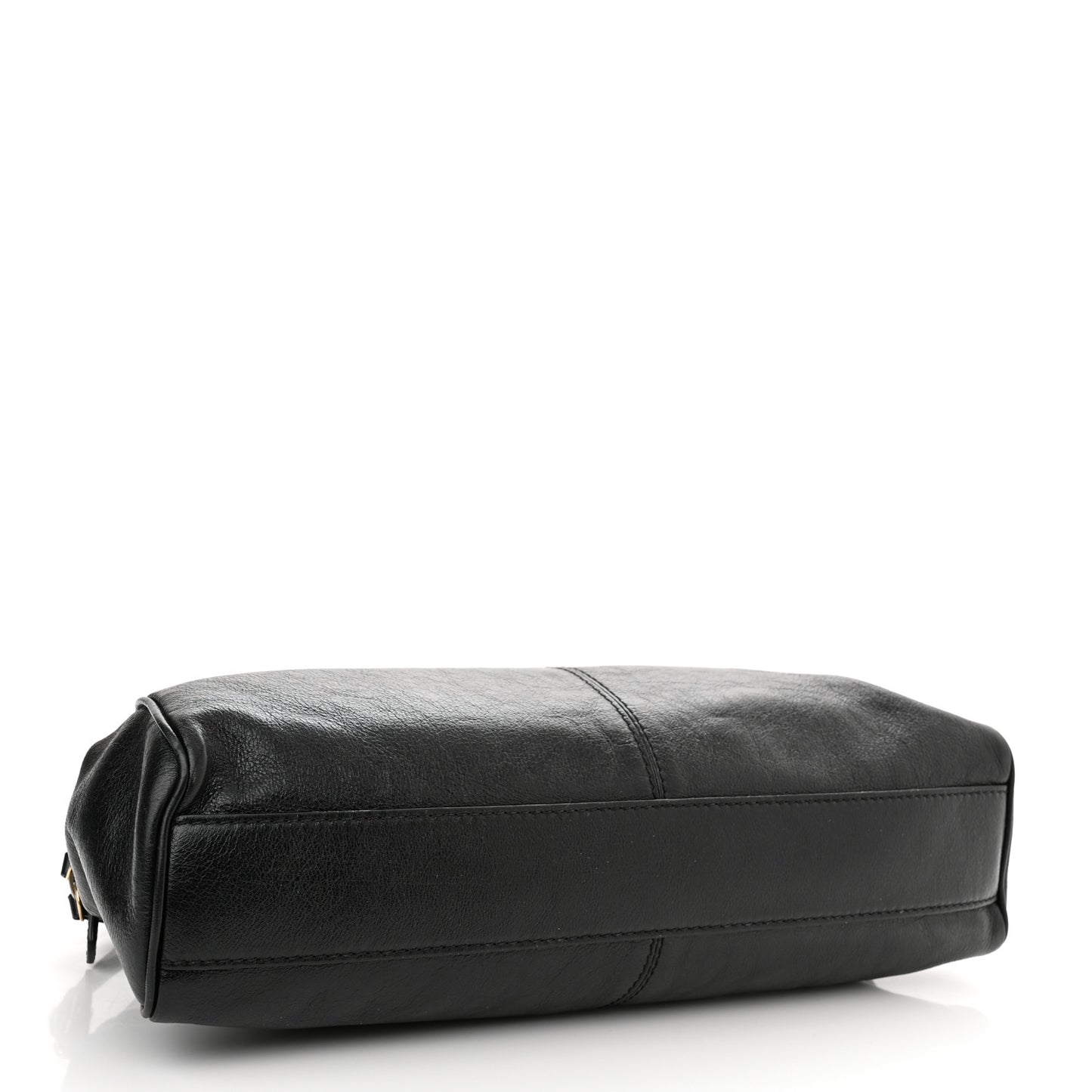 Calfskin Medium Re(Belle) Top Handle Bag Black