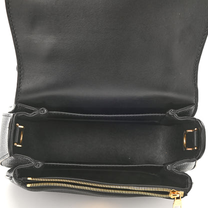 Louis Vuitton Grained Calfskin Vivienne NM Black 5 of 9