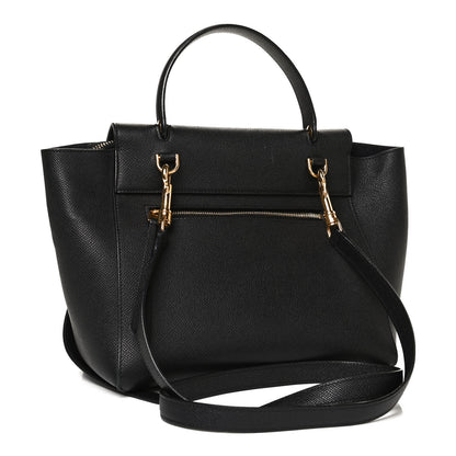 Celine Grained Calfskin Micro Belt Bag Black 3 of 9