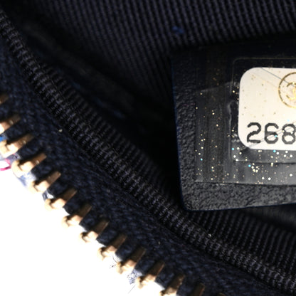 Chanel Tweed Quilted Round Clutch With Chain Multicolor 7 of 12