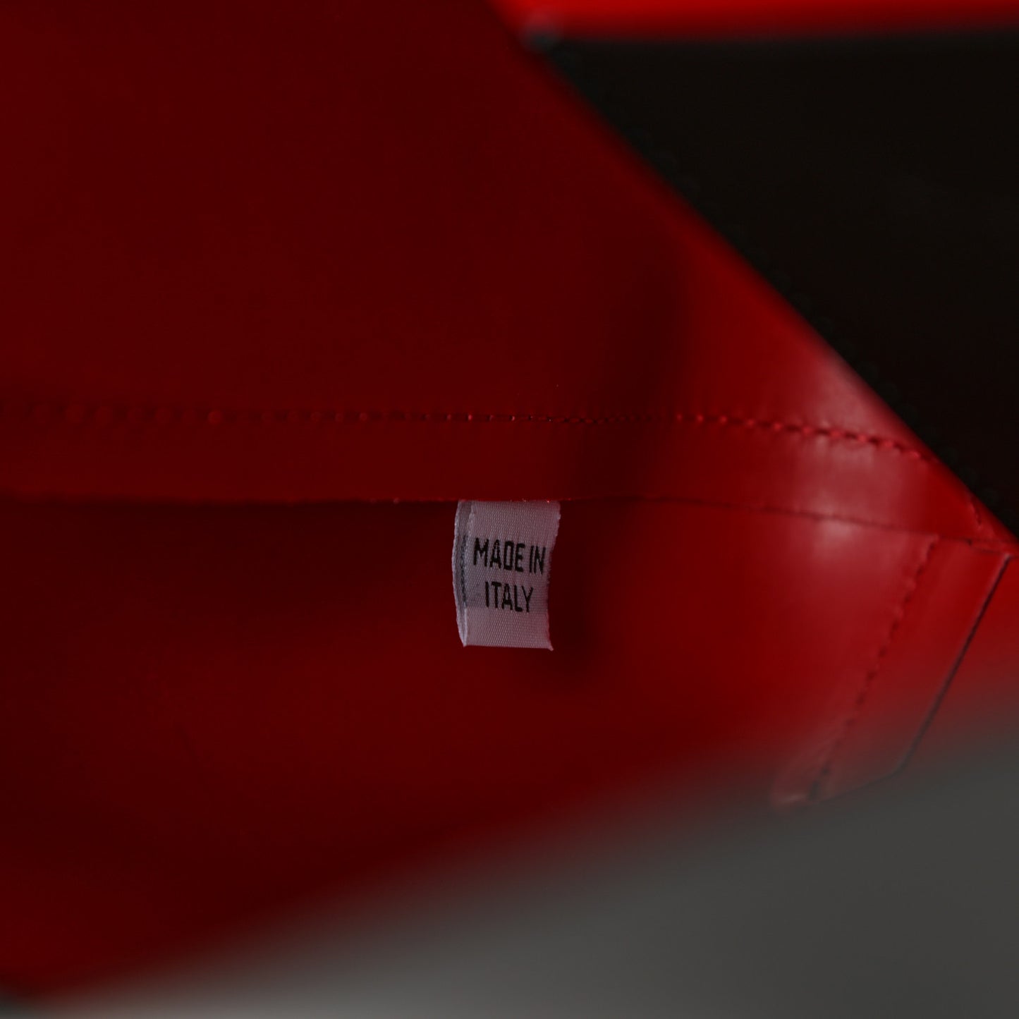 Calfskin Lady Bag Black Flamma