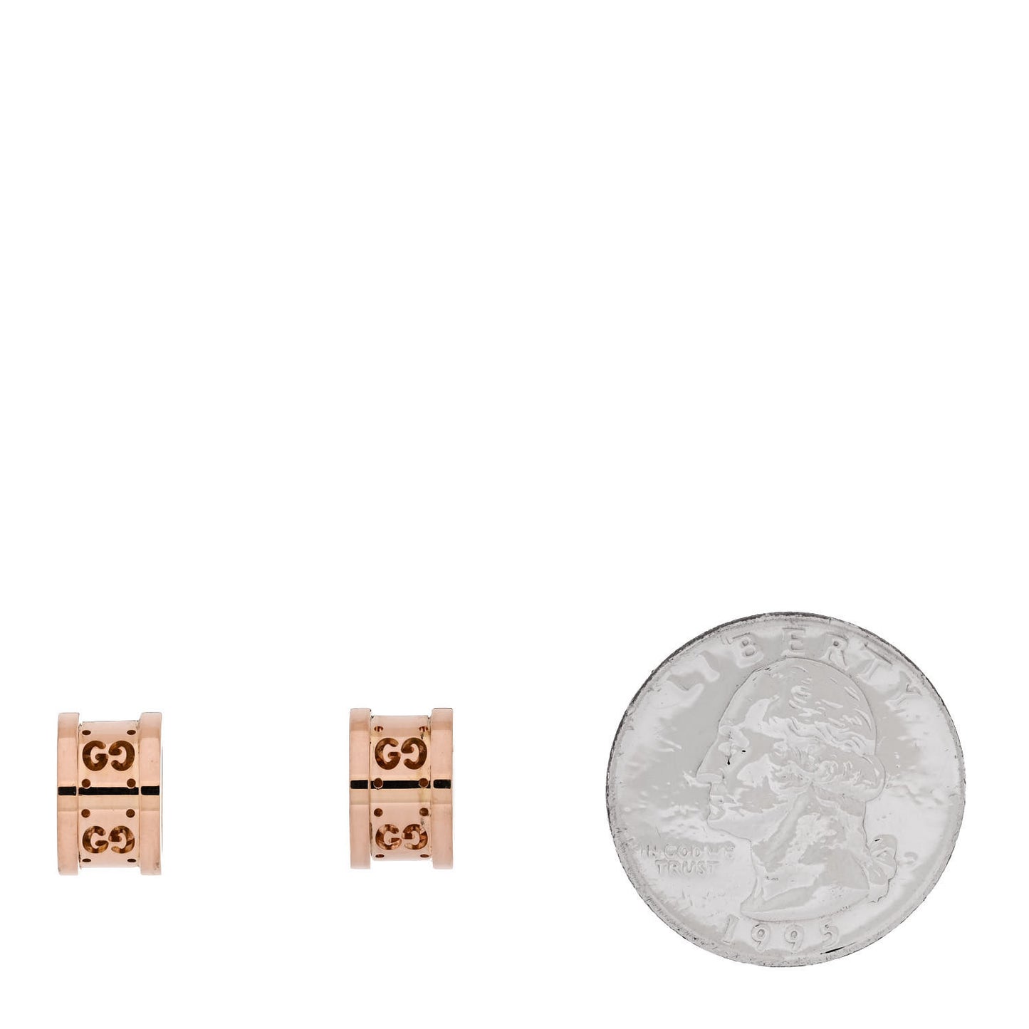 18K Rose Gold Icon Twirl Earrings