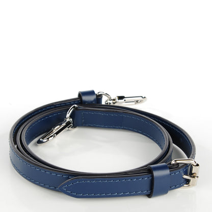 Louis Vuitton Calfskin 16mm Adjustable Shoulder Strap Indigo 3 of 6