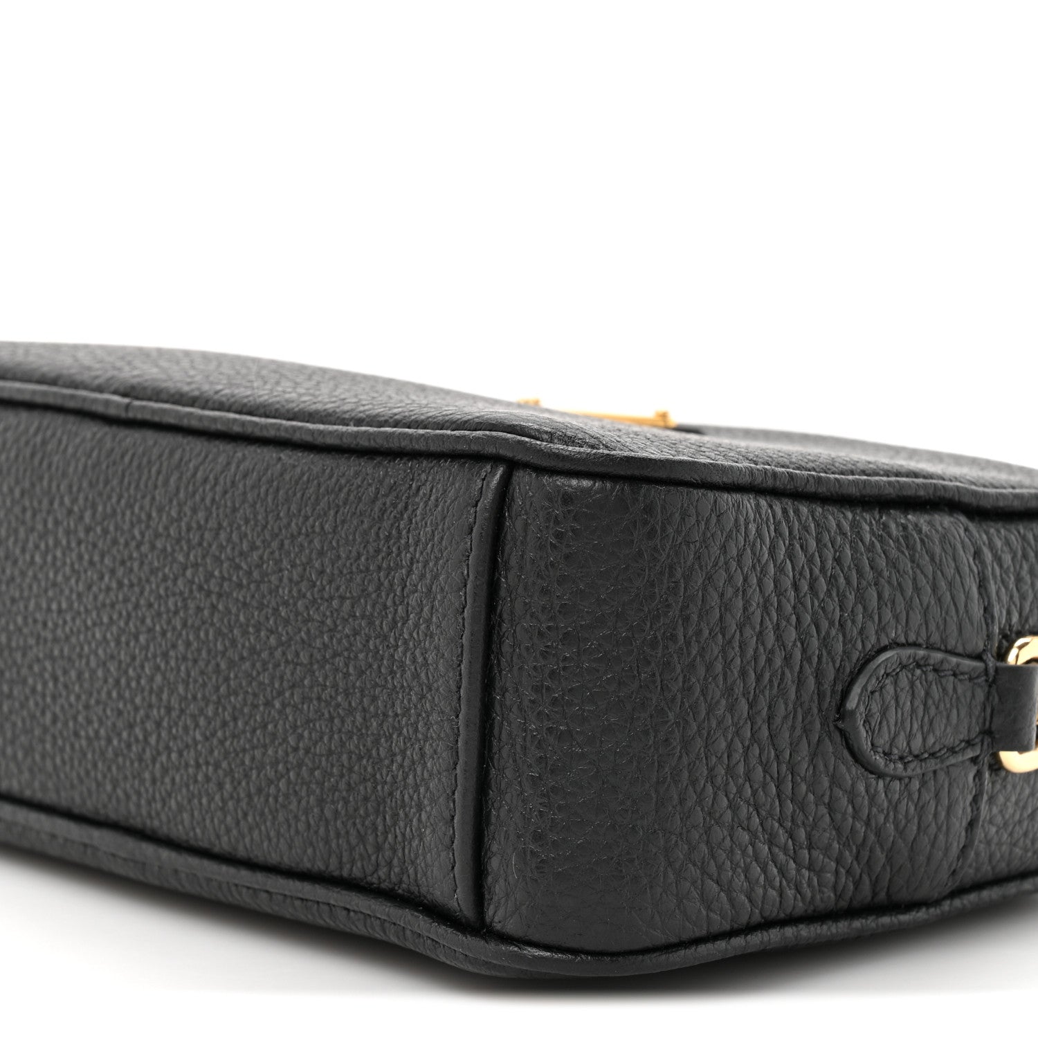 Prada Vitello Daino Mini Crossbody Bag Black 8 of 9