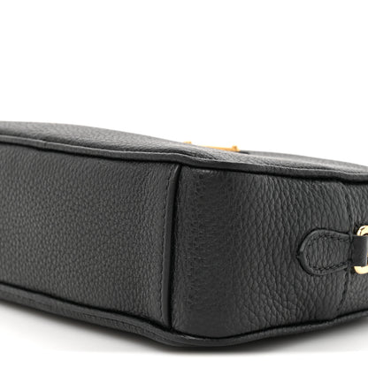 Prada Vitello Daino Mini Crossbody Bag Black 8 of 9