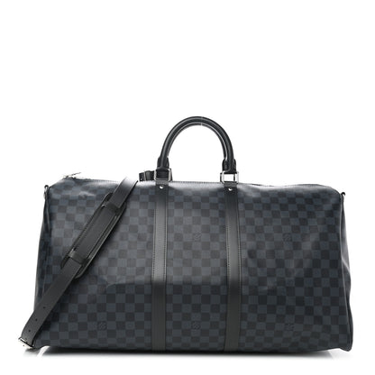 Louis Vuitton Damier Cobalt Keepall Bandouliere 55 1 of 12
