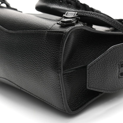 Balenciaga Grained Calfskin Neo Classic Black Hardware Mini City Black 19 of 20