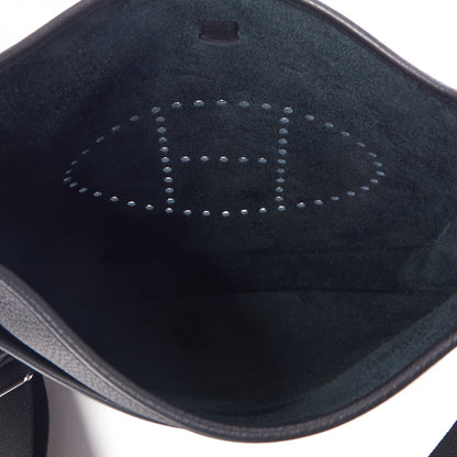 Hermes Taurillon Clemence Evelyne III PM Black 6 of 8