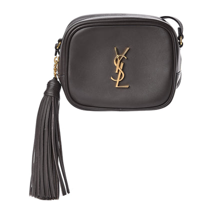 Saint Laurent Nappa Monogram Blogger Bag Coal 1 of 11