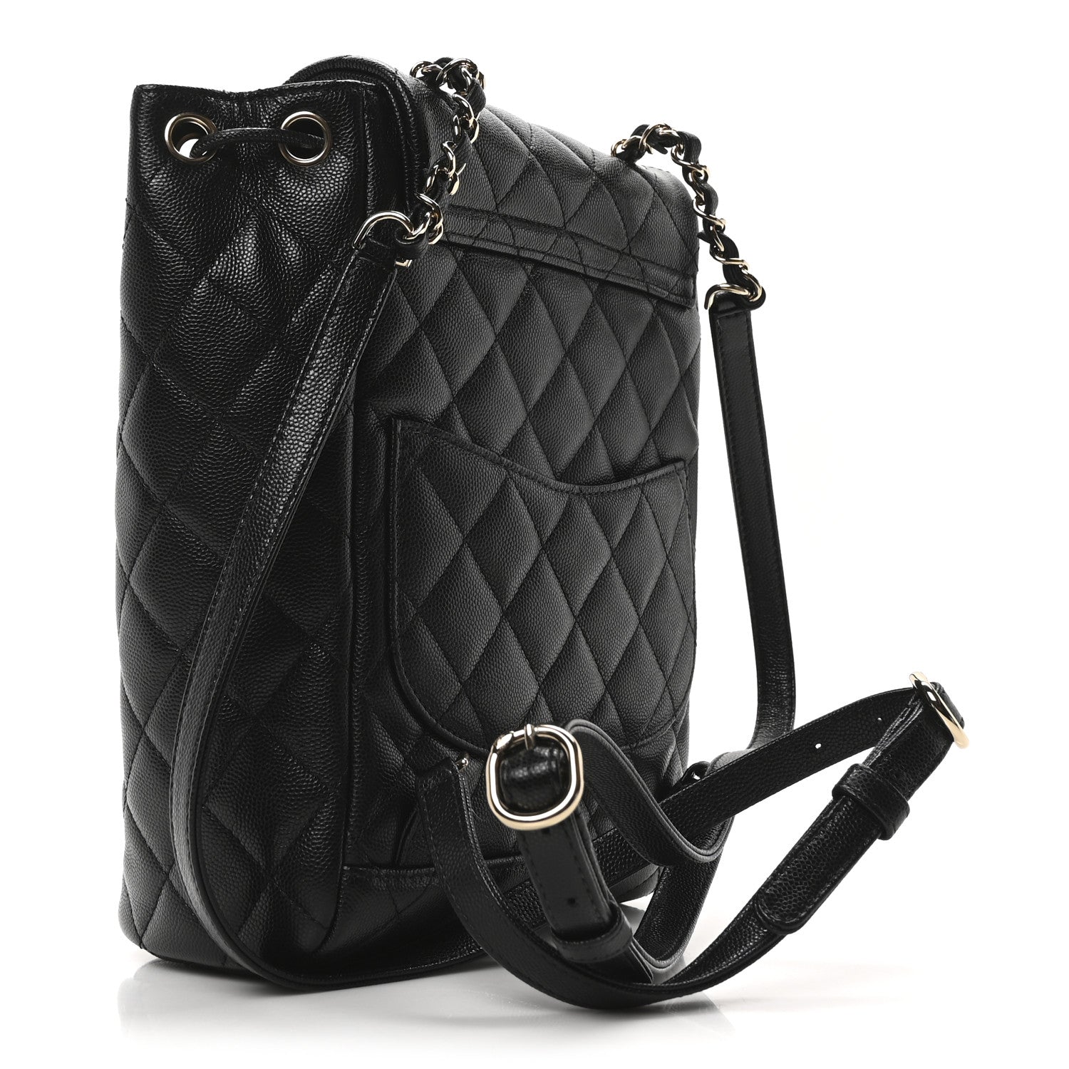 Chanel Caviar Quilted Urban Spirit Backpack Black 3 of 10
