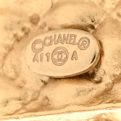Chanel Quilted Flap Keychain Gold 3 of 3
