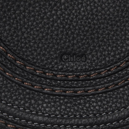 Chloe Calfskin Mini Marcie Round Crossbody Bag Black 8 of 8