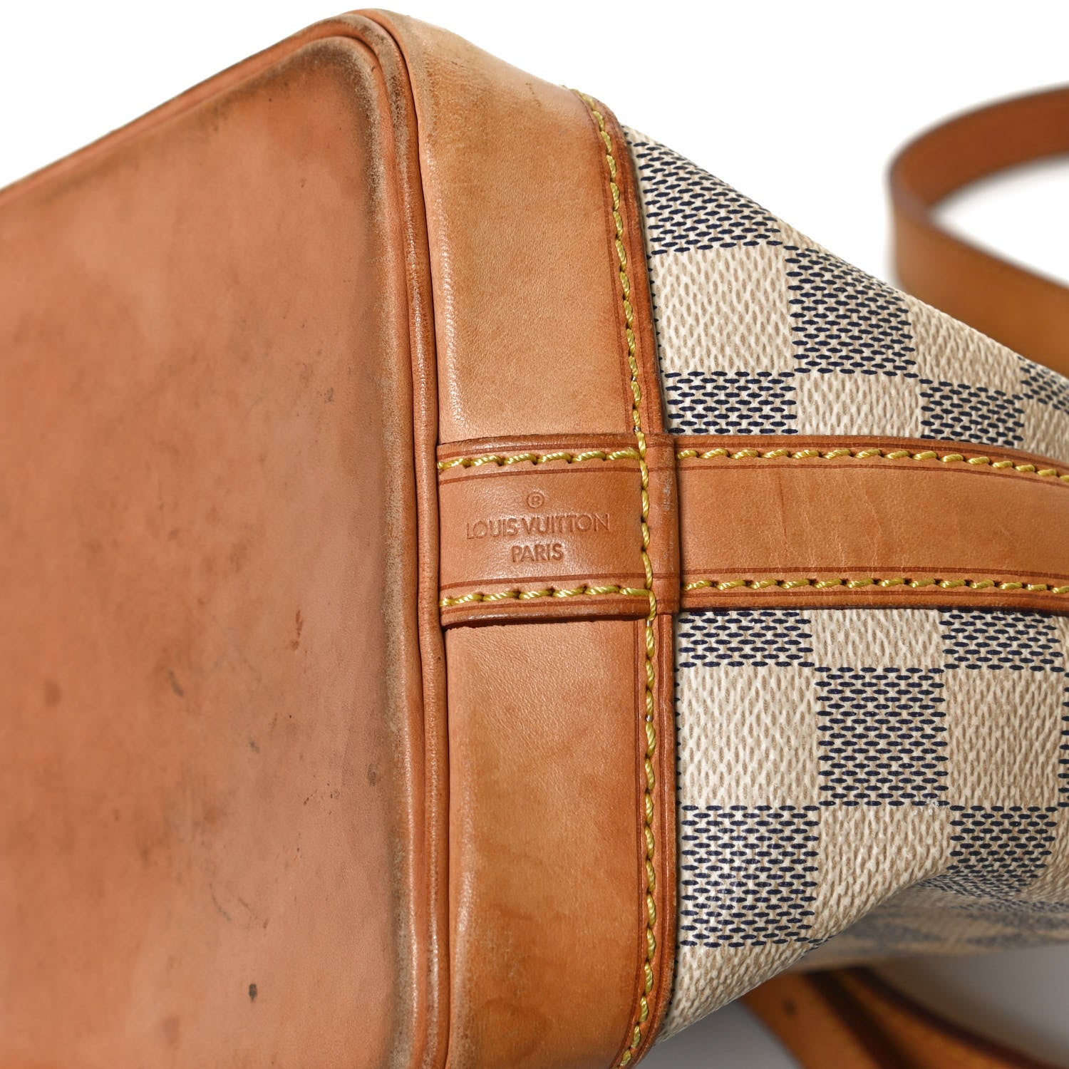 Louis Vuitton Damier Azur Noe BB 7 of 11