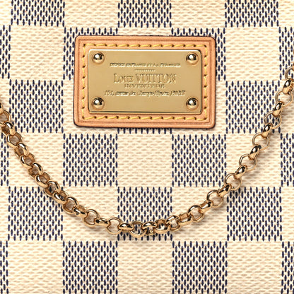 Louis Vuitton Damier Azur Pochette Milla MM 7 of 10