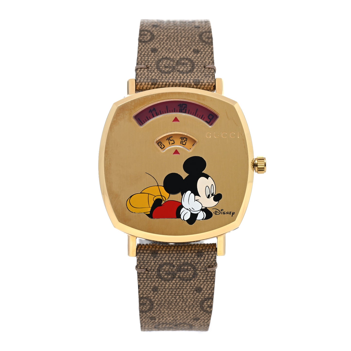 X DISNEY Stainless Steel Canvas 35mm Mickey Mouse Quartz Watch