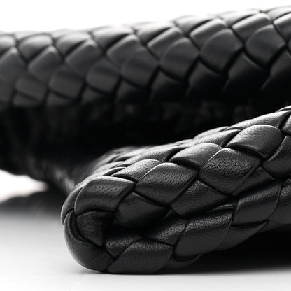 Bottega Veneta Nappa Intrecciato Crisscross Clutch Black 8 of 9