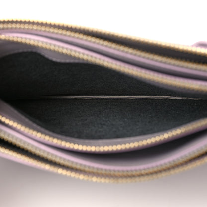 Celine Lambskin Small Trio Crossbody Bag Magnolia 5 of 10
