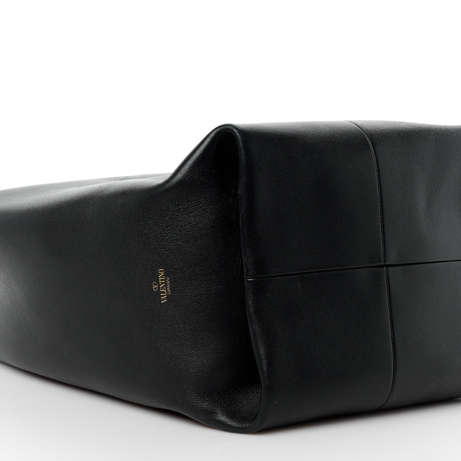 Valentino Garavani Nappa Large Roman Stud Hobo Black 10 of 12