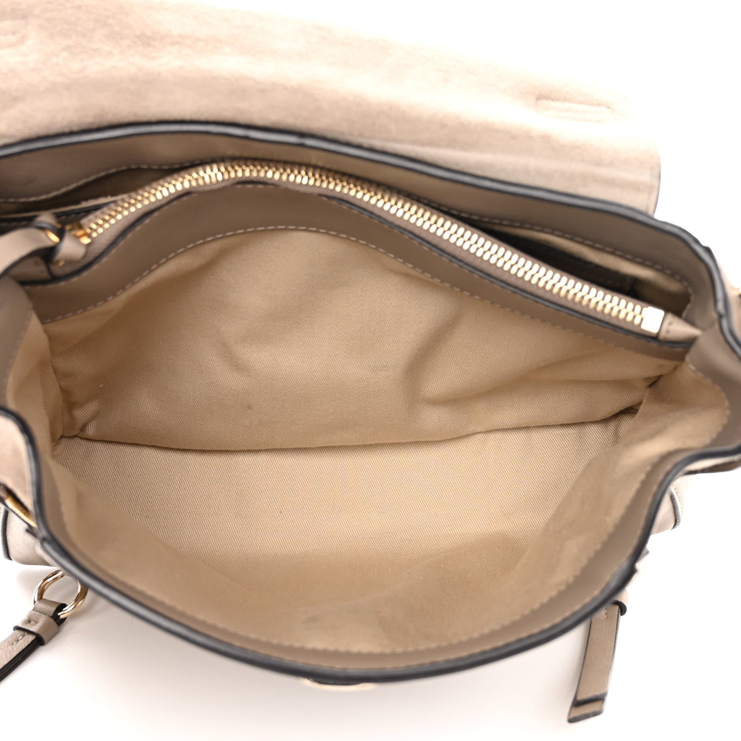 Chloe Calfskin Small Faye Day Shoulder Bag Motty Grey 5 of 12