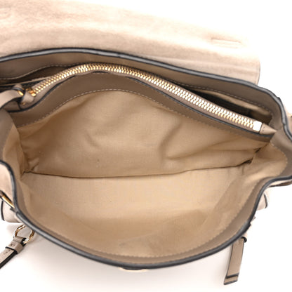 Chloe Calfskin Small Faye Day Shoulder Bag Motty Grey 5 of 12