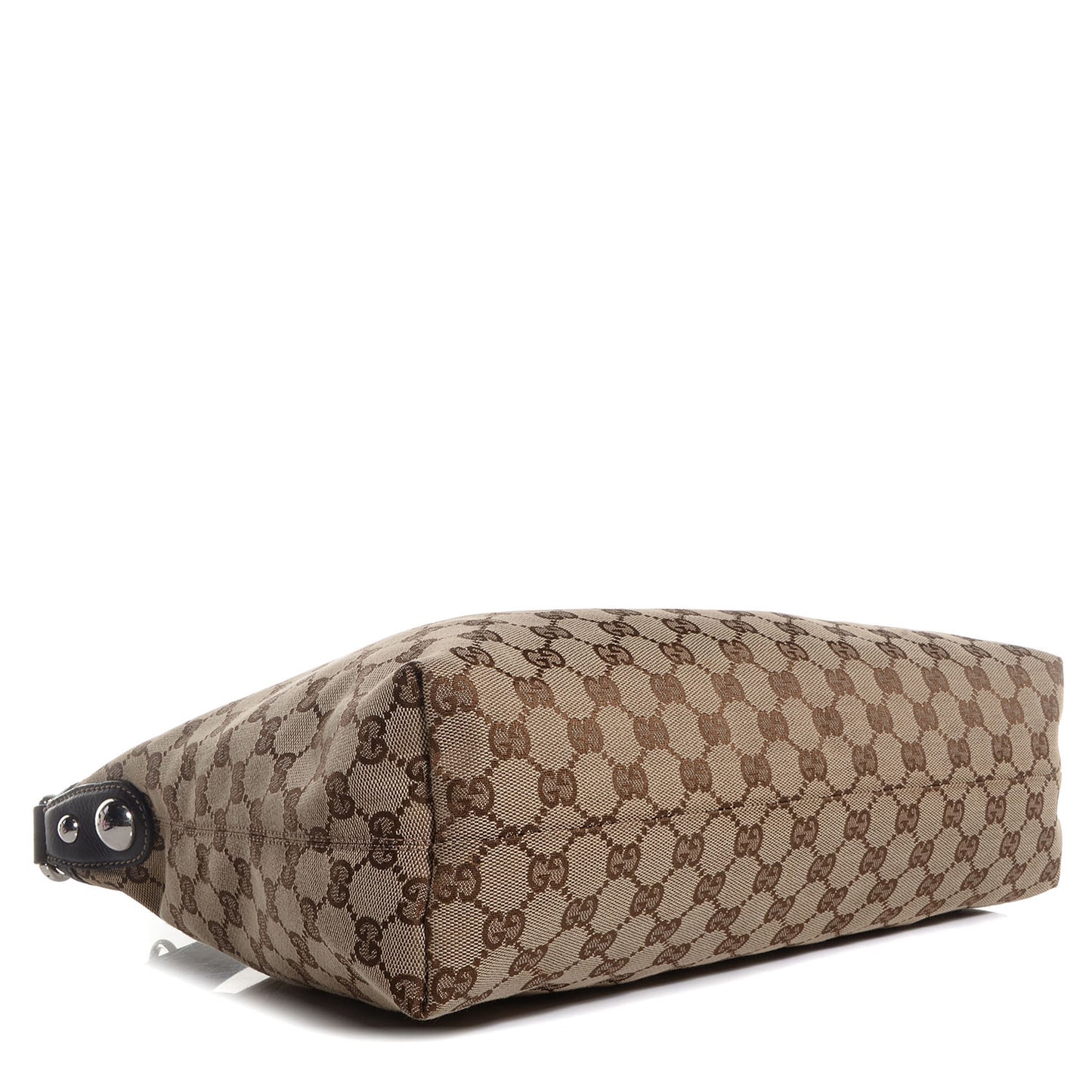 Monogram Medium Icon Bit Hobo Dark Brown