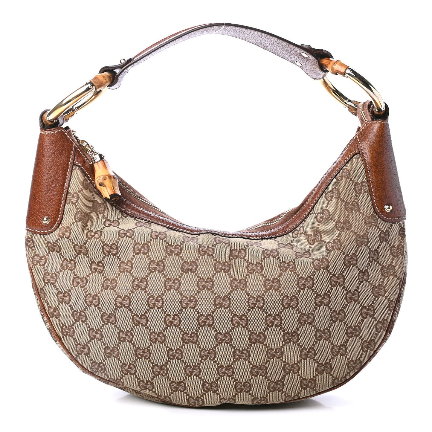 Monogram Bamboo Ring Hobo Brown