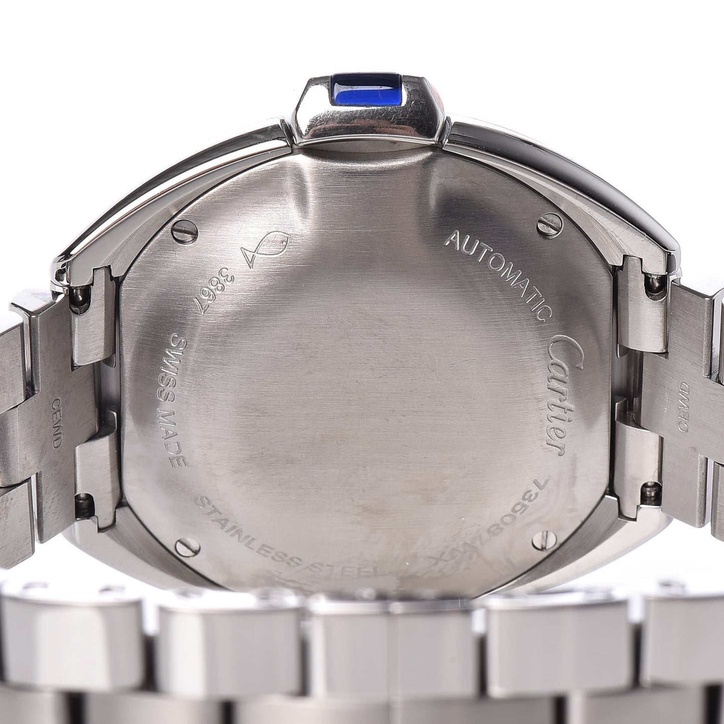 Stainless Steel 31mm Cle De Automatic Watch