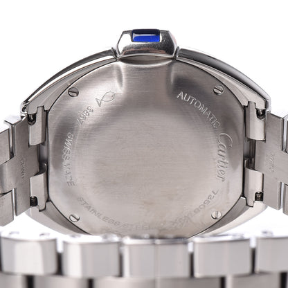 Cartier Stainless Steel 31mm Cle De Automatic Watch 5 of 9
