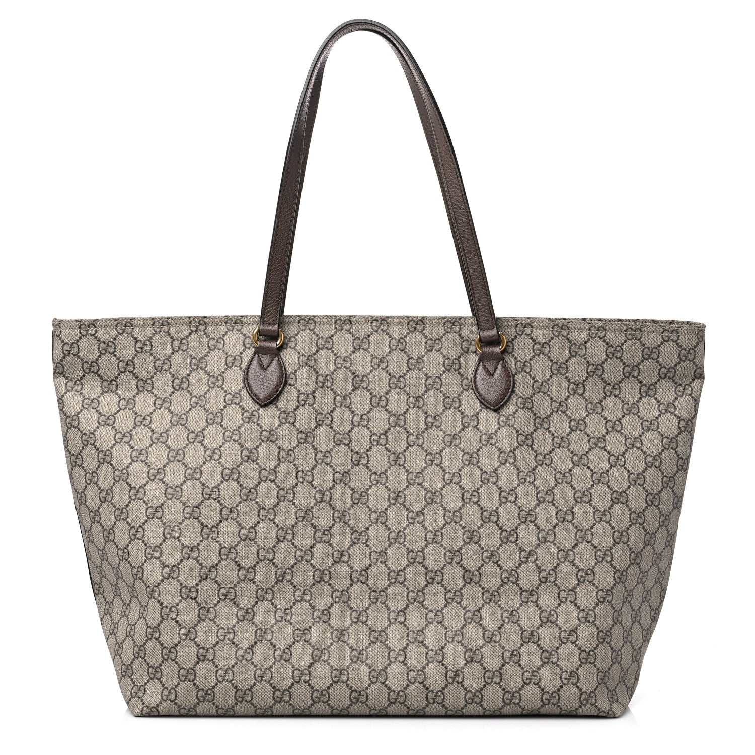 Gucci GG Supreme Monogram Medium Ophidia Shopping Tote Ebony 1 of 16