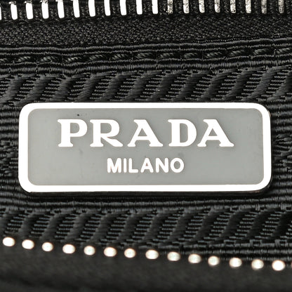 Prada Nylon Tessuto Impuntu Quilted Crossbody Bag Black 6 of 9