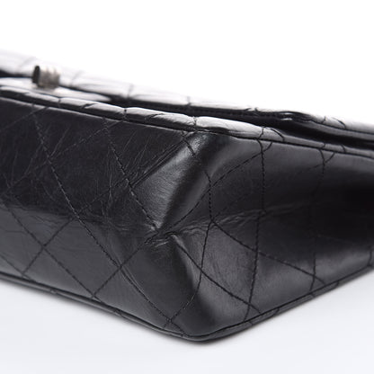 Chanel Aged Calfskin Quilted 2.55 Reissue 226 Flap Dark Grey 9 of 12