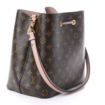 Louis Vuitton Monogram Neonoe MM Rose Poudre 2 of 9