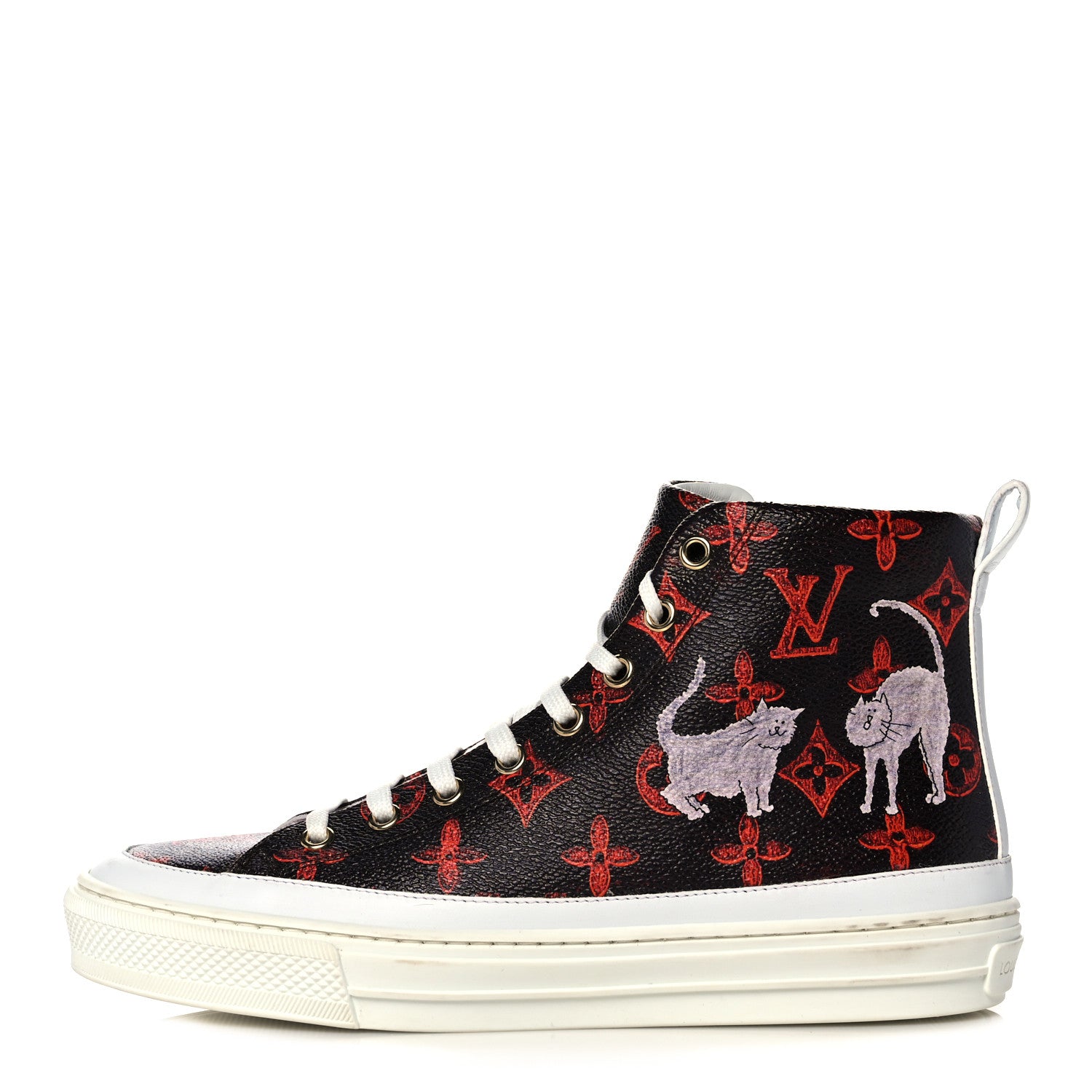 Louis Vuitton Catogram Stellar Sneaker Boots 37 Marron 1 of 7
