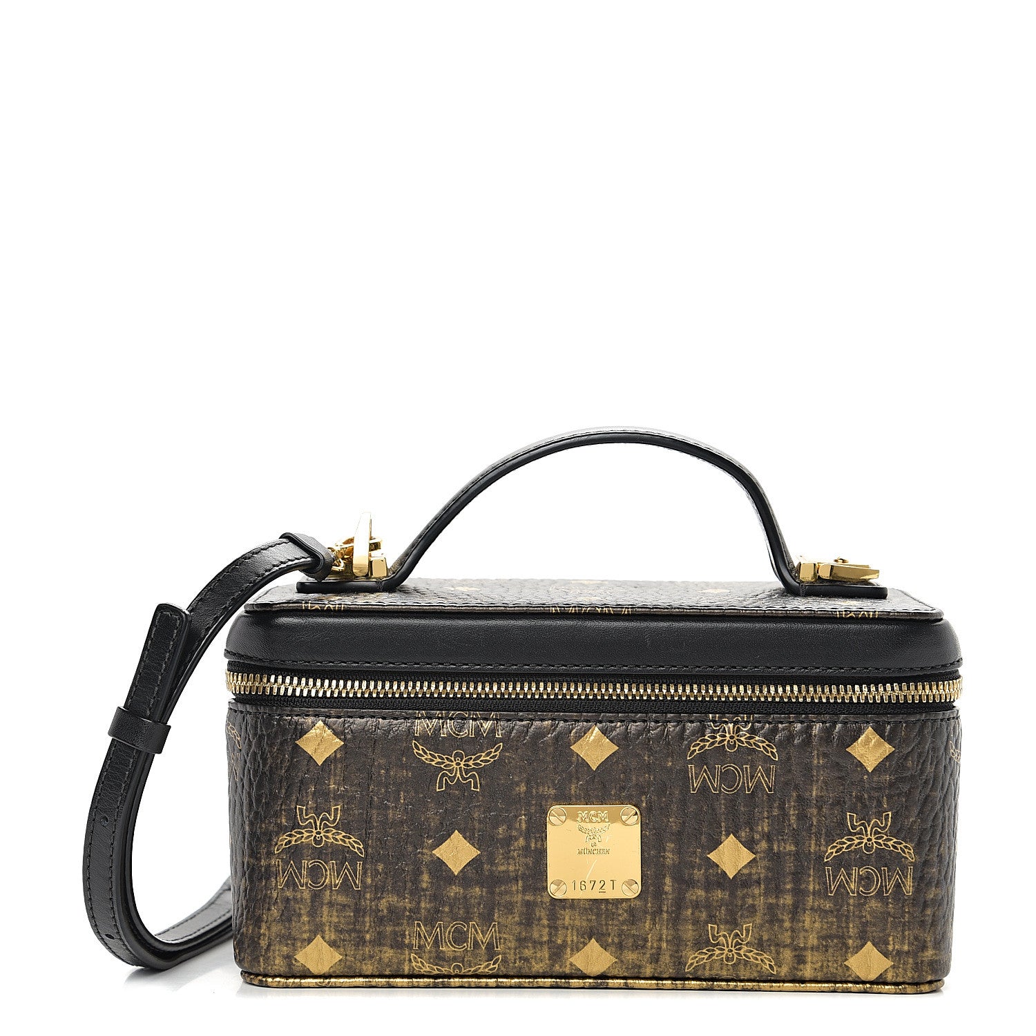 MCM Gradation Visetos Rockstar Vanity Case Black 1 of 8