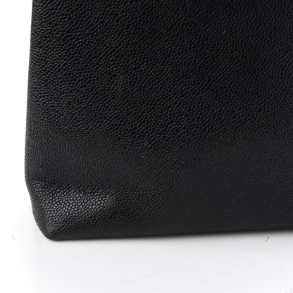 Chanel Caviar CC Shopper Tote Black 10 of 10