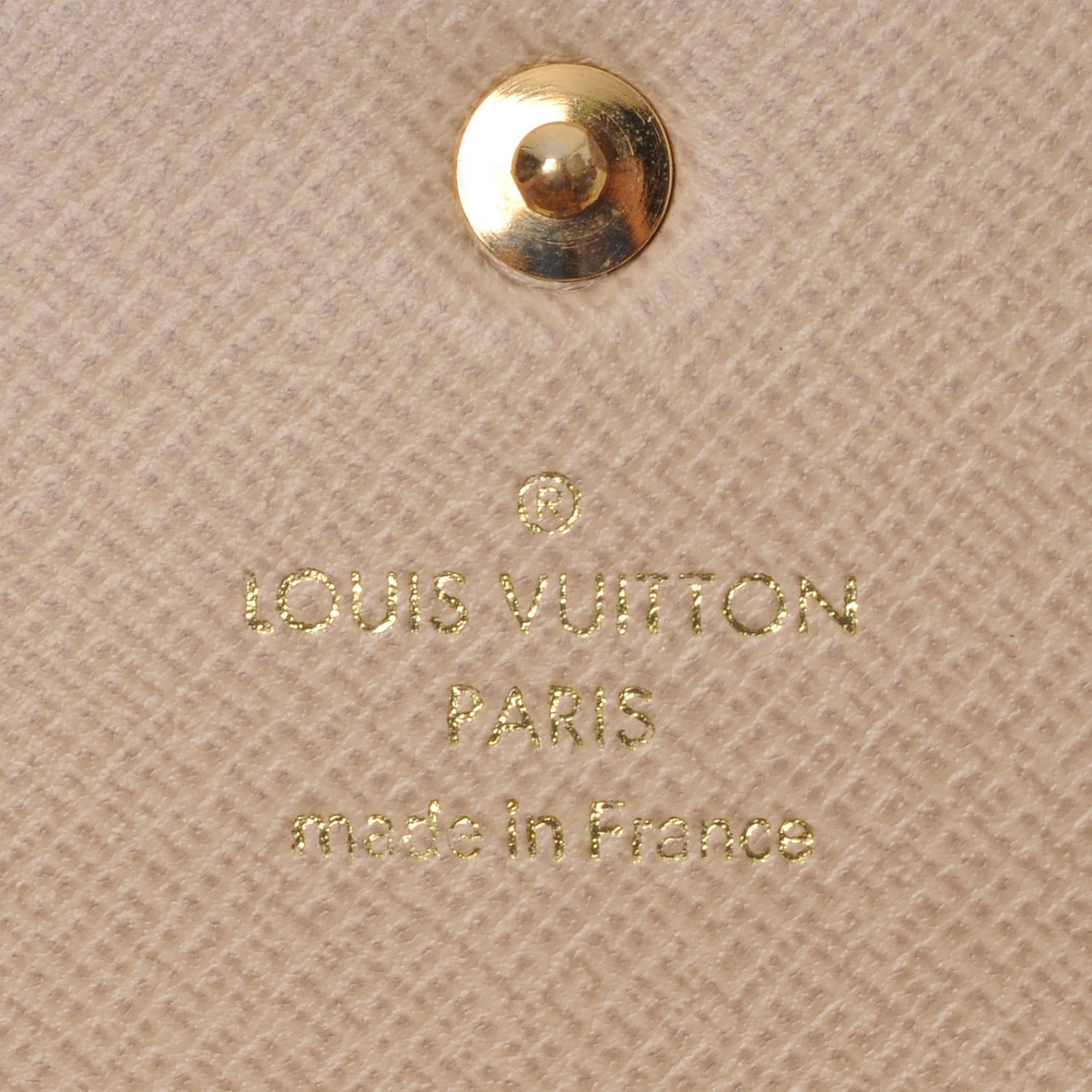 Louis Vuitton Monogram Dentelle Sarah Wallet Gold 5 of 7
