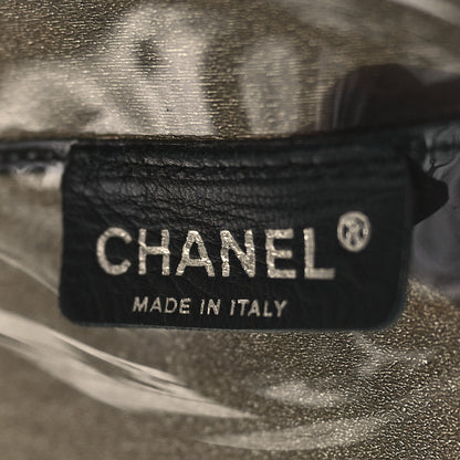 Chanel Vinyl Coco Window Tote Black 6 of 10