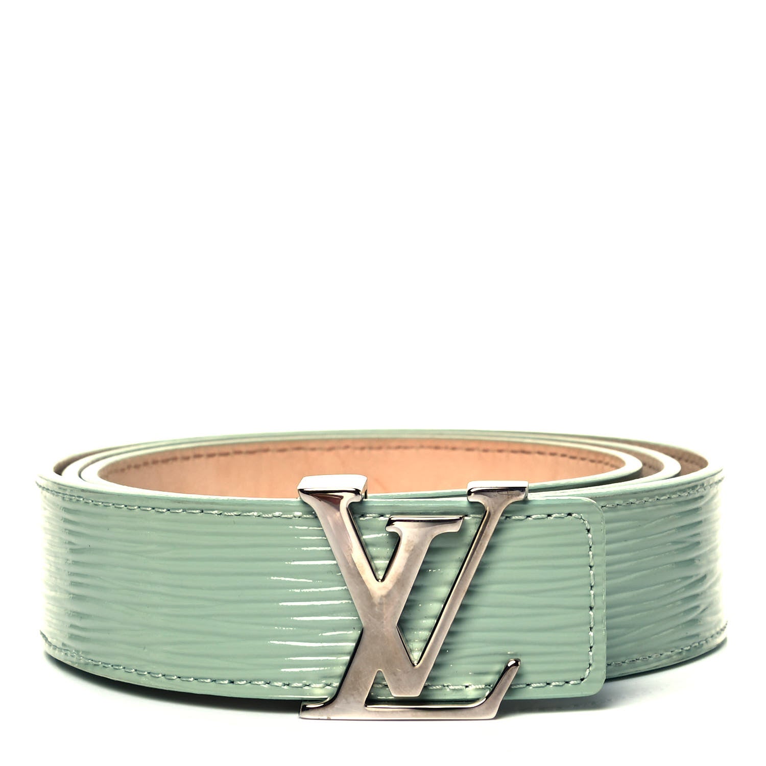 Louis Vuitton Epi Electric 40mm LV Initiales Belt 90 36 Amande 1 of 6