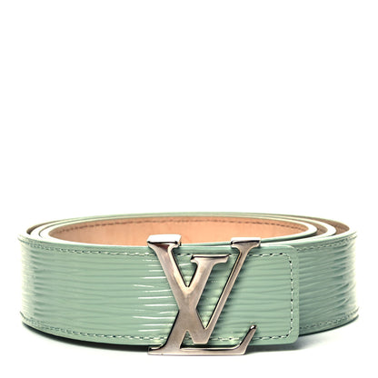 Louis Vuitton Epi Electric 40mm LV Initiales Belt 90 36 Amande 1 of 6