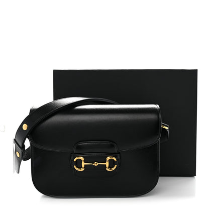 Gucci Azalea Calfskin Horsebit 1955 Shoulder Bag Black 12 of 12