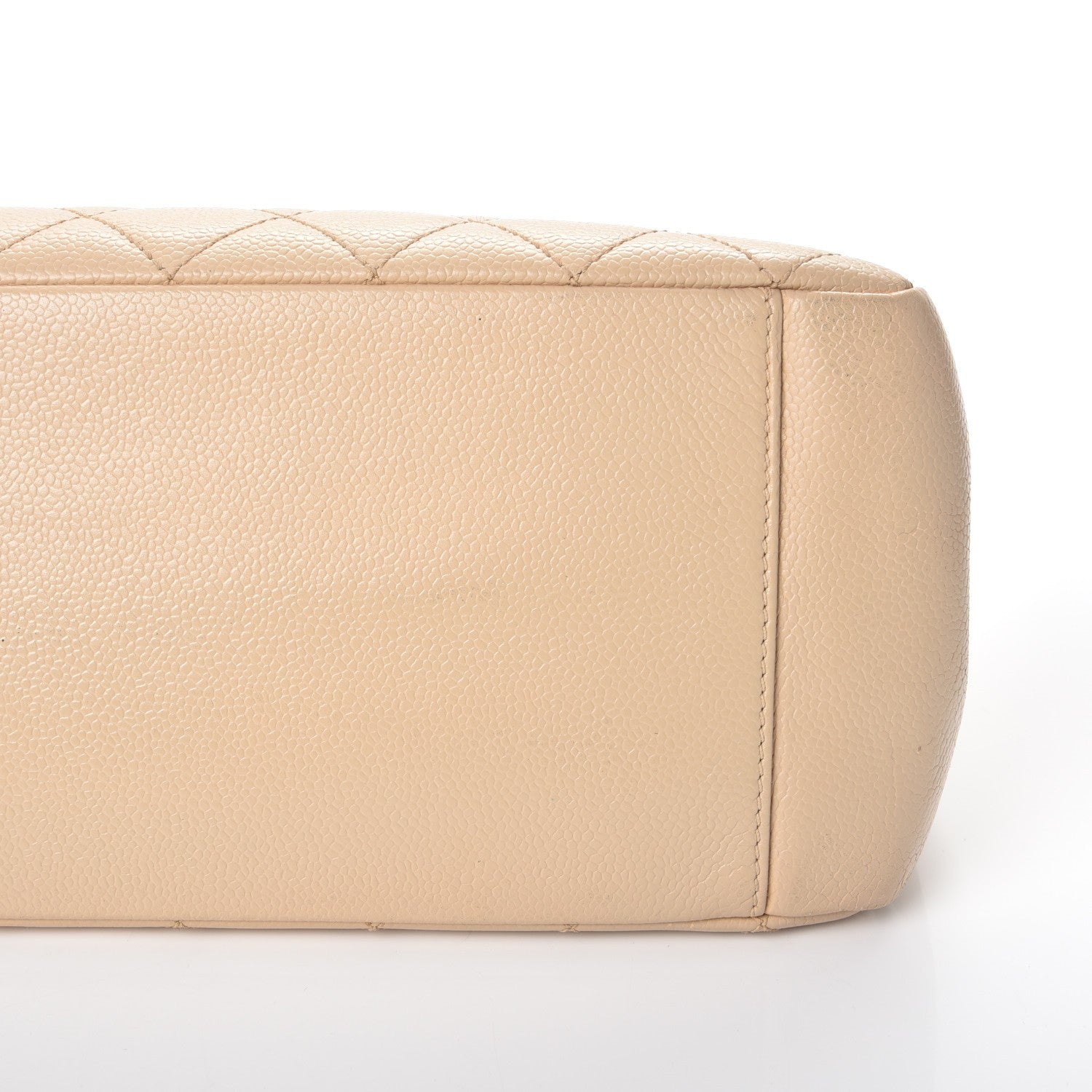 Chanel Caviar Quilted Grand Shopping Tote GST Beige Clair 10 of 13